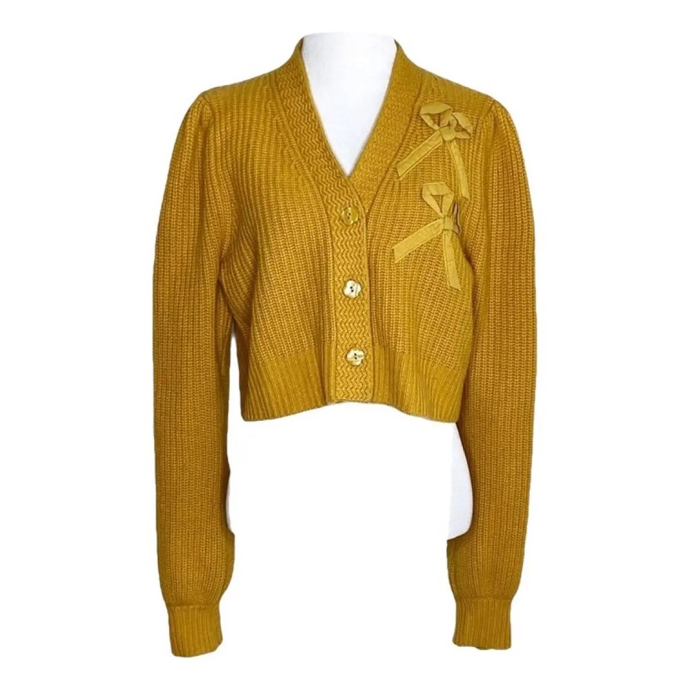 LoveShackFancy Avignon crop cardigan